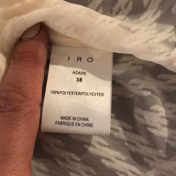 IRO Azade Blouse Size 38 - Picture 4 of 7
